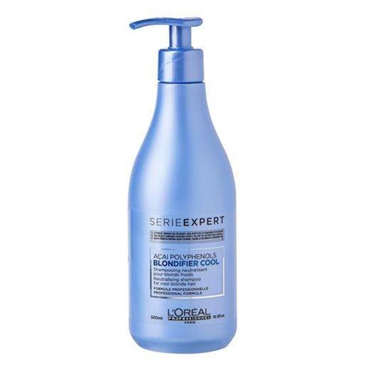 L'OREAL PROFESSIONNEL_Serie Expert Blondifier Cool Neutralising Shampoo For Cool Blonde Hair neutralizujący szampon dla chłodnych odcieni blond 500ml perfumeriawarszawa.pl