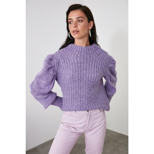 Trendyol Lila Sleeve Knitwear Sweater Trendyol S Factcool