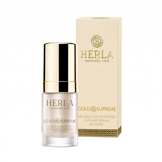 HERLA 24 k Gold Concentrated Anti-Age Serum Booster 15ml Herla larose