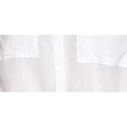 Biała koszula z naszywanymi kieszeniami Top Secret 44 promocja Top Secret