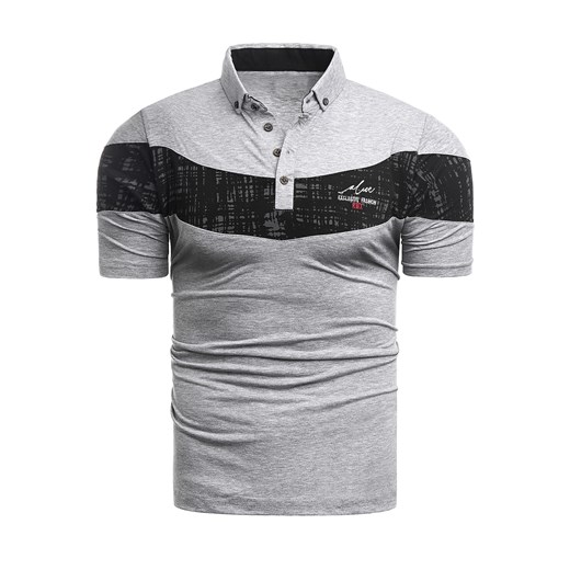 T-shirt męski Risardi z krótkim rękawem