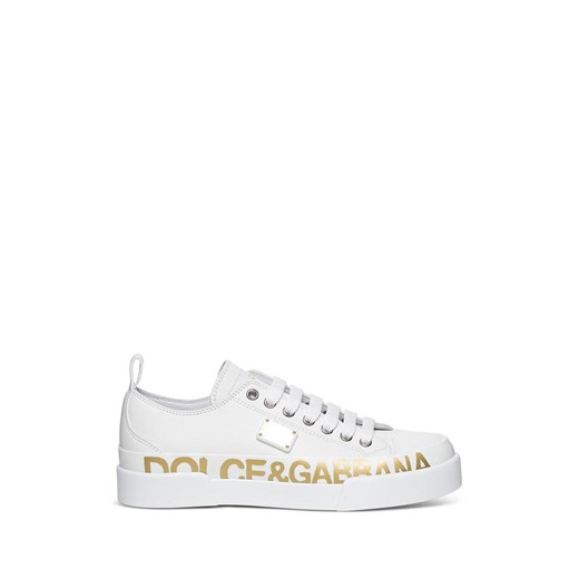 Portofino Sneakers  with logo Dolce & Gabbana 37 showroom.pl