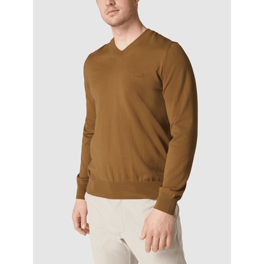 Sweter z dzianiny z bawełny model ‘Pacello’ L okazyjna cena Peek&Cloppenburg 