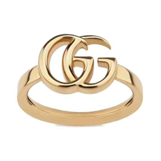 Pierścionek Gucci pozłacany