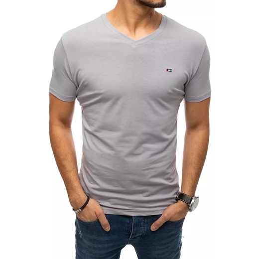 Men's plain T-shirt light gray Dstreet RX4545 Dstreet XL Factcool