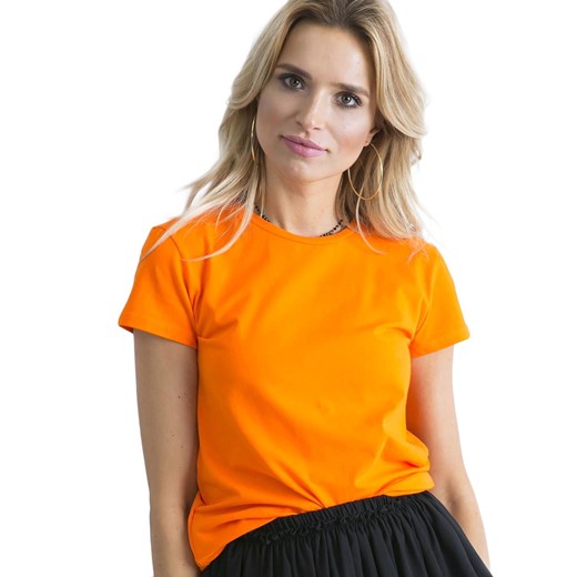 Plain neon orange t-shirt Fashionhunters M Factcool