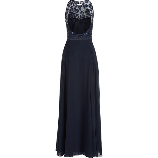 Sukienka Vera Mont elegancka z okrągłym dekoltem bez rękawów 
