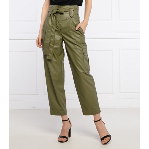 Spodnie damskie zielone Twin Set 