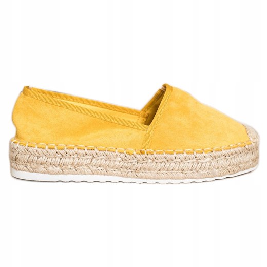 Espadryle damskie Żółte Zamszowe Espadryle r.38 Seastar 38 Oficjalny sklep Allegro