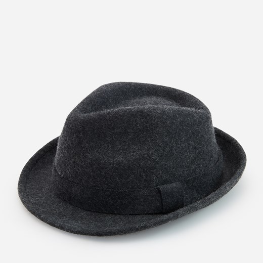 Reserved - Klasyczny kapelusz z wełny - Szary Reserved L wyprzedaż Reserved