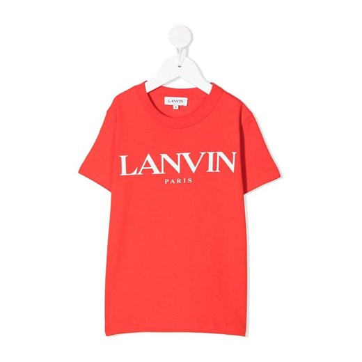 T-shirt chłopięce Lanvin z napisami 