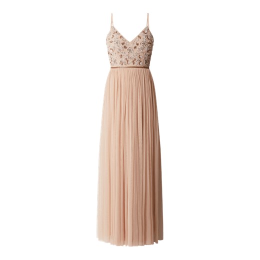 Sukienka wieczorowa z siateczki model ‘Riley’ Lace & Beads M Peek&Cloppenburg 