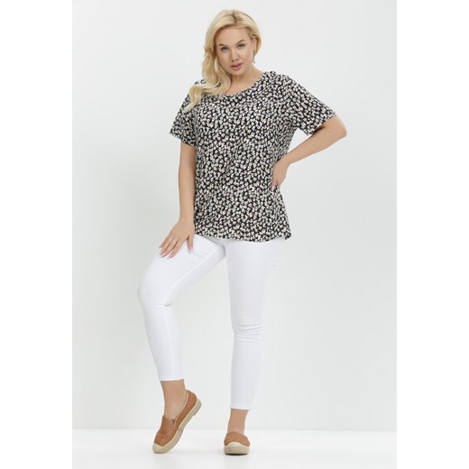 Bluzka damska Born2be z okrągłym dekoltem 