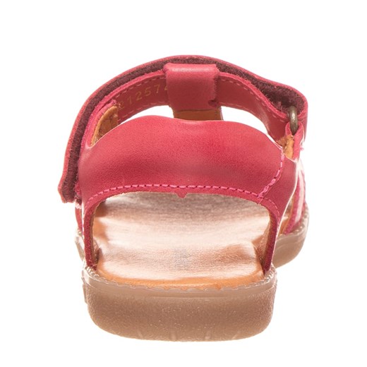 Skórzane sandały "Reno" w kolorze różowym Bundgaard 28 okazyjna cena Limango Polska