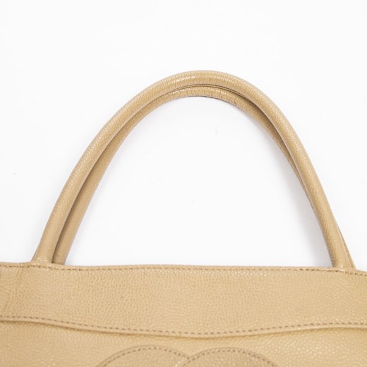 Shopper bag Chanel elegancka na ramię duża 