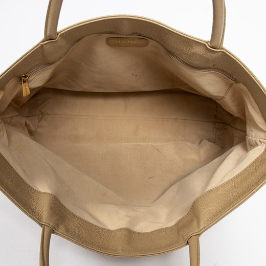 Shopper bag Chanel matowa elegancka duża na ramię 