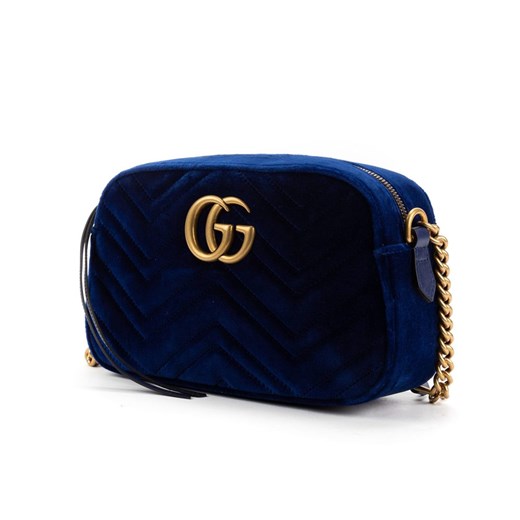 Listonoszka Gucci matowa na ramię bez dodatków 