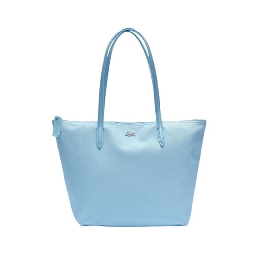 Shopper bag niebieska Lacoste duża elegancka 