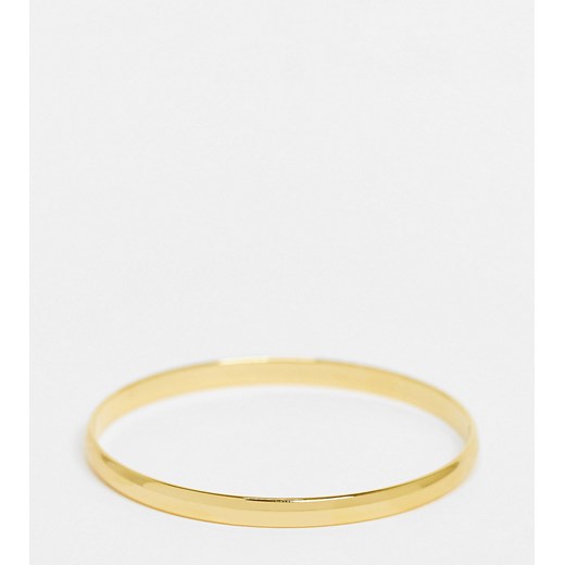 Kate Spade – Heart of Gold – Pozłacana grawerowana bransoleta bangle-Złoty No Size Asos Poland