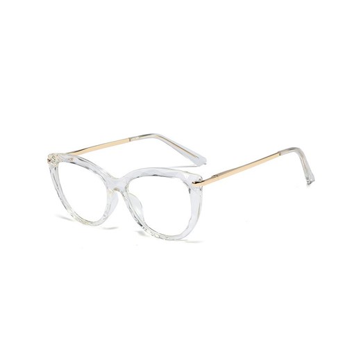 cOkulary kocie do komputera damskie z filtrem BLUE Light zerówki 2571-5 Stylion Stylion