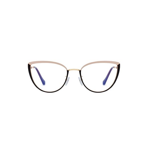 Okulary kocie do komputera damskie z filtrem BLUE Light zerówki 2583-1 ze sklepu Stylion w kategorii Okulary korekcyjne damskie - zdjęcie 112013818