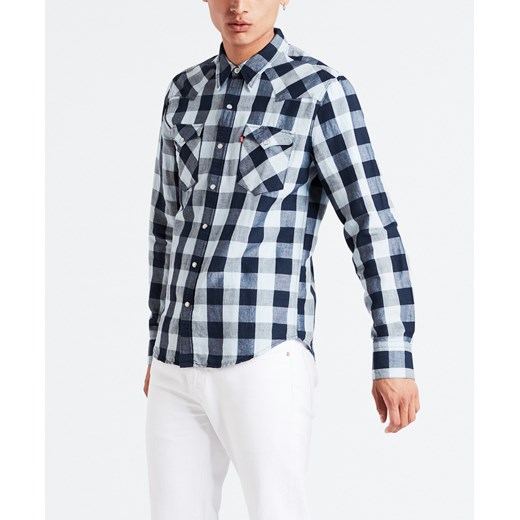 Koszula Męska LEVI`S® Barstow Western Shirt STOWE DRESS BlueS 65816-0304 M Elwix