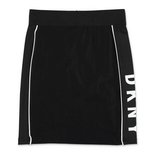 DKNY spódnica dziewczęca czarna z napisami
