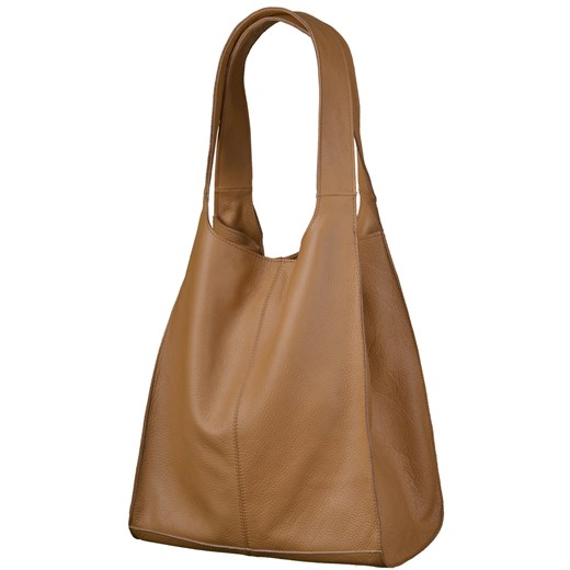 MATERA camel pojemna ze sklepu Designs Fashion Store w kategorii Torby Shopper bag - zdjęcie 112067546