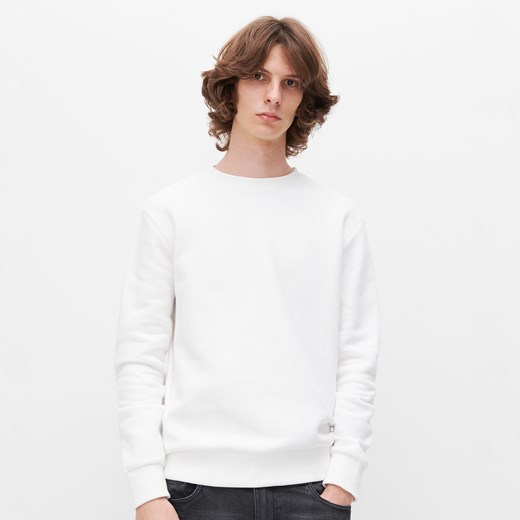 Reserved - Bluza w minimalistycznym stylu - Biały Reserved XL okazja Reserved