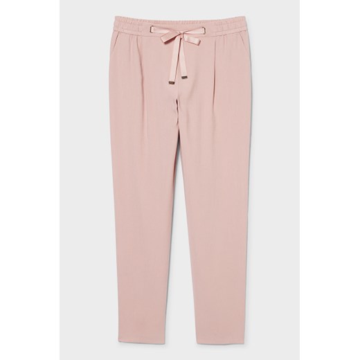 Spodnie damskie Yessica Premium różowe 
