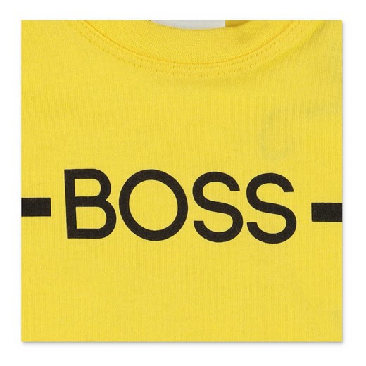 T-shirt chłopięce Hugo Boss z napisami 