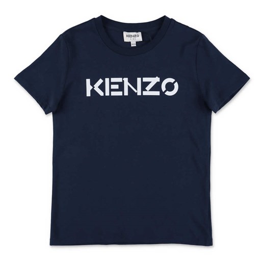 T-shirt chłopięce granatowy Kenzo 