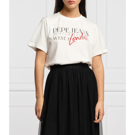 Pepe Jeans London T-shirt ANETTE | Regular Fit S Gomez Fashion Store okazja