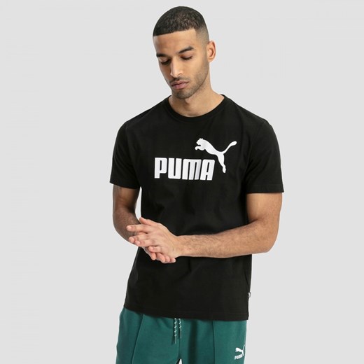 Męska Koszulka Puma T-Shirt Bawełniana Czarna Puma XL darcet