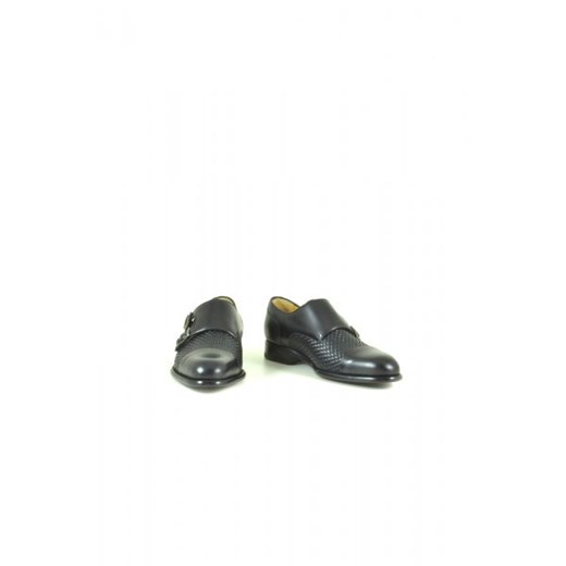 a.testoni - A.testoni                        Mężczyzna Slip On Shoes - WH7_GLX-682959_Nero - Czarny A.testoni 40.5 Italian Collection