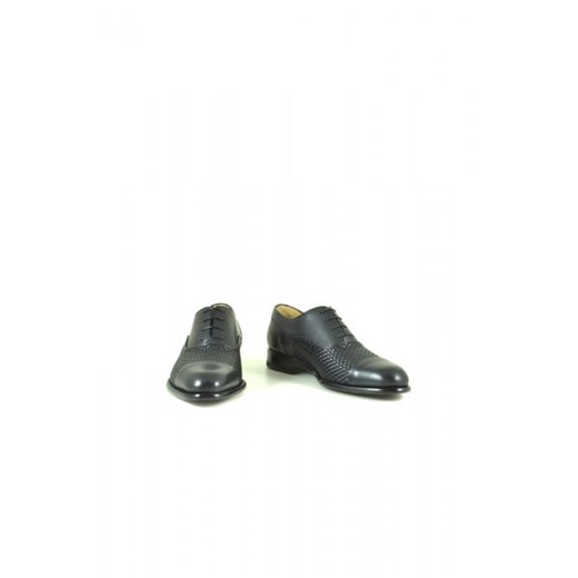 a.testoni - A.testoni                        Mężczyzna Lace Ups Shoes - WH7_GLX-682979_Nero - Czarny A.testoni 43 Italian Collection