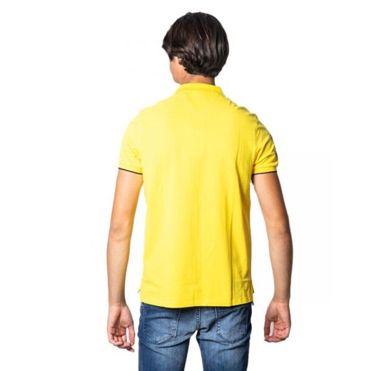 u.s. polo assn. - U.s. Polo Assn. Koszulka Polo Mężczyzna - BOTTONE AUTOMATICO - Żółty S Italian Collection