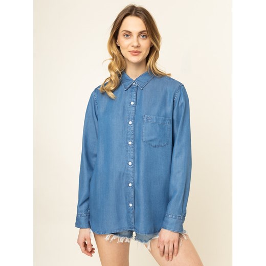 Levi's® Koszula jeansowa The Ultimate 77653-0025 Niebieski Boyfriend Fit S MODIVO wyprzedaż