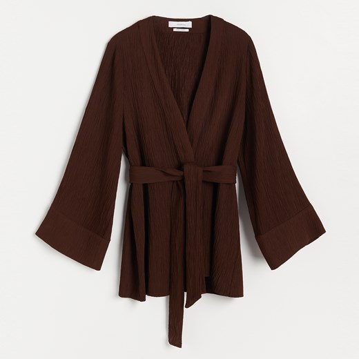 Reserved - Kimono - Brązowy Reserved L Reserved