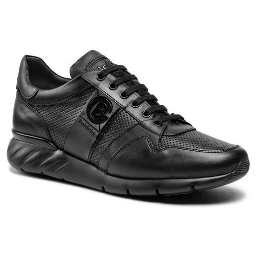 Buty sportowe męskie Baldinini czarne sznurowane 
