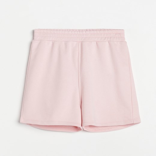 Reserved - Piżamowe szorty z dresowej dzianiny - Różowy Reserved M promocja Reserved