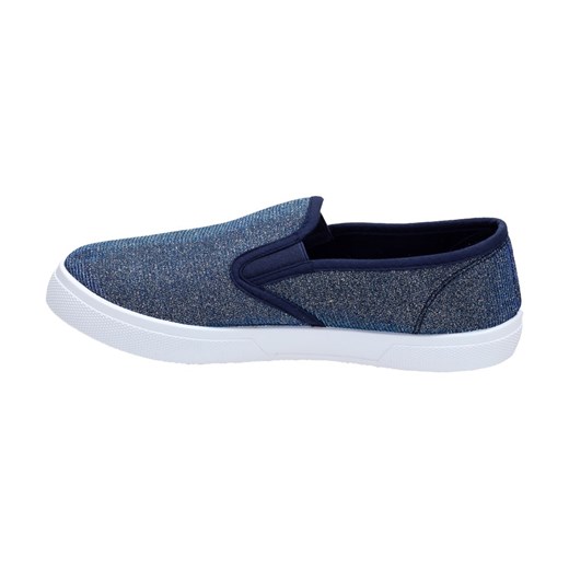 SLIP ON Granatowe tenisówki damskie WISHOT 124 Suzana.pl 38 okazyjna cena SUZANA2