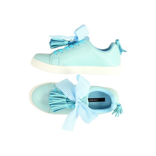Niebieskie buty damskie VICES 8271-11 FRĘDZLE Suzana.pl 41 promocja SUZANA2