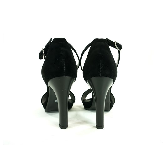 Sandały damskie Alfa-san z tworzywa sztucznego czarne 