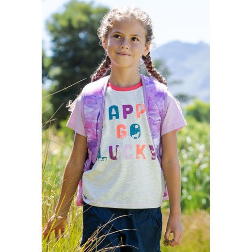 Happy Go Lucky Organic Cotton - t-shirt dziecięcy Mountain Warehouse 3-4 wyprzedaż Mountain Warehouse