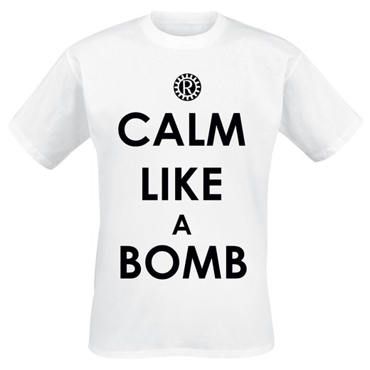 Rage Against The Machine - Calm Like A Bomb - T-Shirt - biały XL EMP