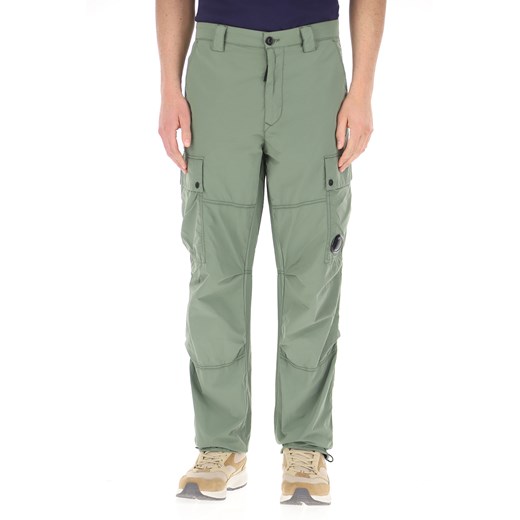 C.P. Company Spodnie dla Mężczyzn, zielony, Poliamid, 2021, 46 48 50 52 46 RAFFAELLO NETWORK