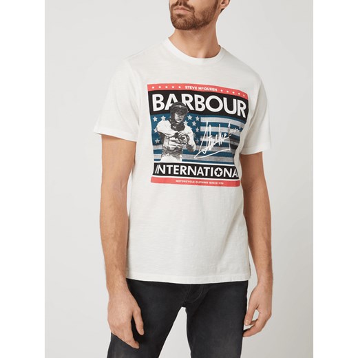 T-shirt męski Barbour International™ z krótkimi rękawami 
