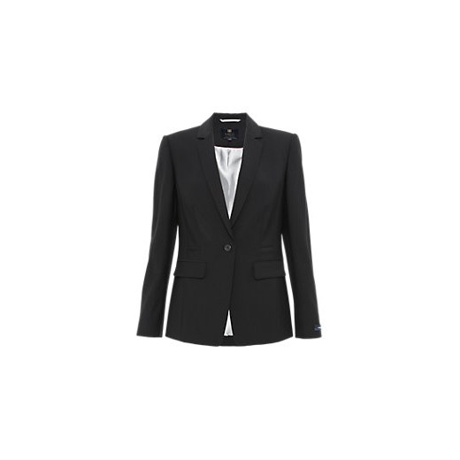 Luxury Wool Rich Double Pockets Jacket  marks-and-spencer czarny kurtki