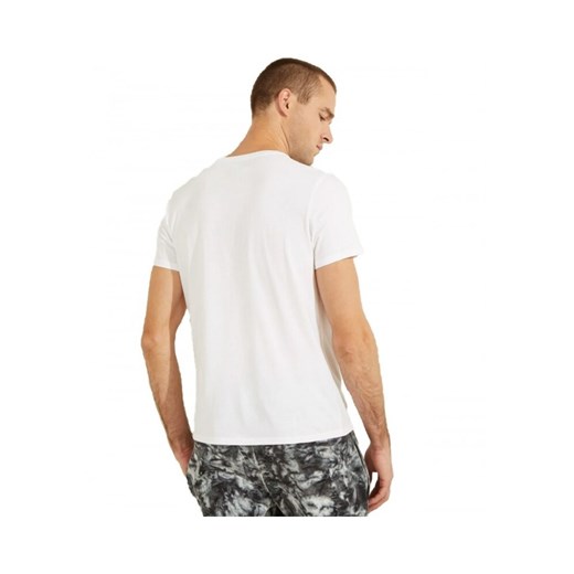 T-shirt męski Guess biały z krótkim rękawem casual 